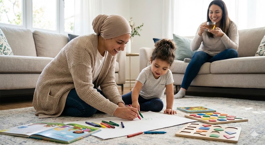 تفاوت پرستار بچه با مربی؛ چه زمانی به پرستار کودک در منزل نیاز داریم؟