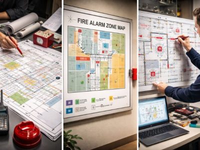 بهترین تجهیزات هم بی‌فایده‌اند اگر نقشه اعلام حریق نباشد!