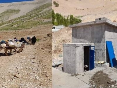 آبرسانی به ۲ روستای صعب_العبور ثلاث باباجانی