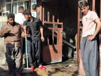 آتش سوزی در ثلاث باباجانی