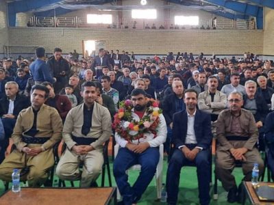 استقبال از یاسین خسروی