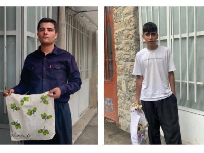توزیع کیسه‌های پارچه‌ای در پویش نه به پلاستیک در باینگان