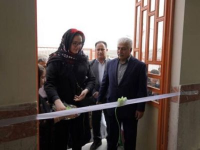 افتتاح مدرسه در جوانرود