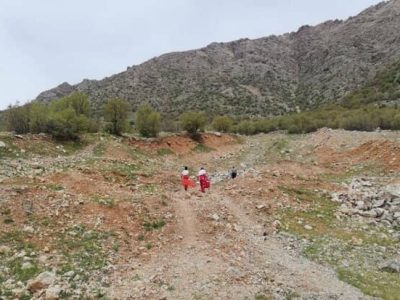 امدادرسانی به کوهنورد مصدوم در کوه شاهو روانسر