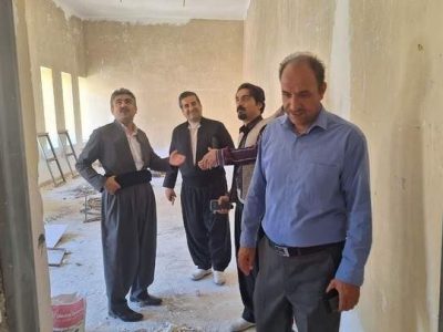 بازدید از ساختمان ثبت ملی شده بخشداری باینگان