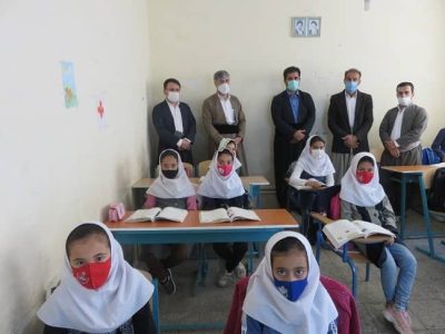 بازدید از مدارس باینگان