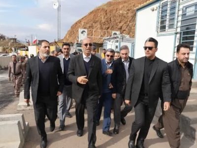 بازدید استاندار کرمانشاه از مرز شوشمی