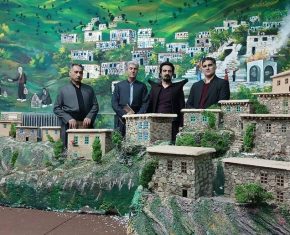 بازدید شبانه فرماندار پاوه و بخشدار باینگان از روستای هدف گردشگری زردوئی