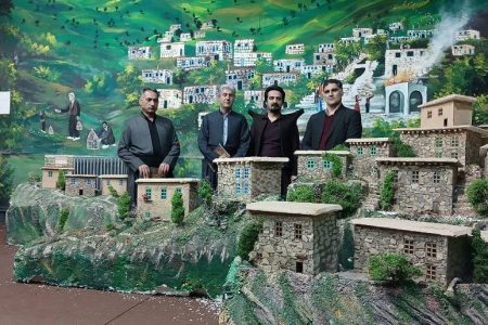 بازدید شبانه فرماندار پاوه و بخشدار باینگان از روستای هدف گردشگری زردوئی