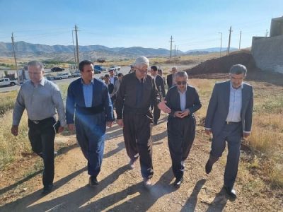 بازدید فرماندار از روستای سریاس