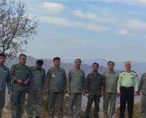 بازدید فرمانده یگان حفاظت محیط زیست کشور از منطقه حفاظت‌شده بوزین و مرخیل