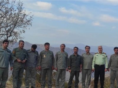 بازدید فرمانده یگان حفاظت محیط زیست کشور از منطقه حفاظت‌شده بوزین و مرخیل