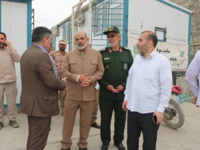 بازدید وزیر کشور از مرز شیخ صله