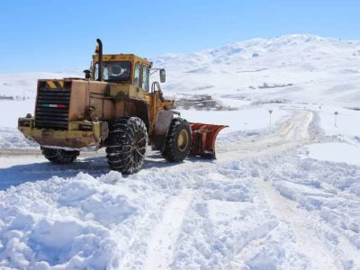 بازگشایی راه های روستای روانسر