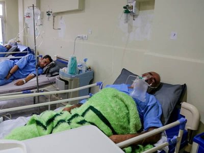 بیمار کرونایی در پاوه