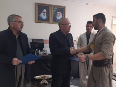 تجلیل از شاهرخ باباویسی