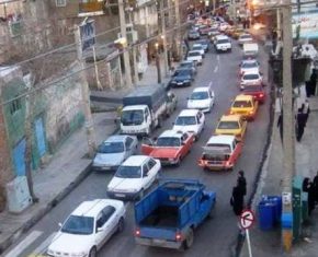 ترافیک+شهر+پاوه