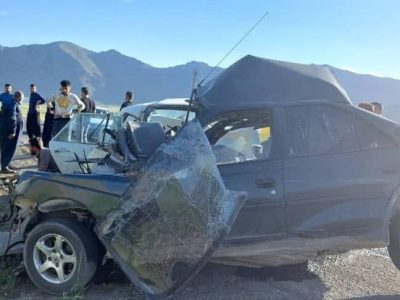 تصادف در محور روانسر ـ کامیاران