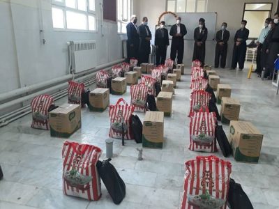 توزیع بسته معیشیتی در روانسر