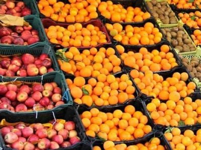 توزیع میوه در پاوه