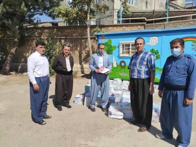 توزیع کتب درسی در شهرستان جوانرود