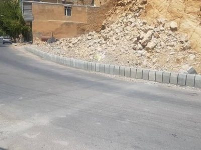 جدول گذاری خیابان های باینگان