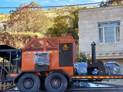 خرید دستگاه بازیافت و تولید آسفالت توسط شهرداری پاوه