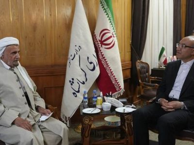 دیدار استاندار کرمانشاه با امام جمعه نوسود