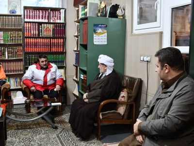 دیدار استاندار کرمانشاه با امام جمعه پاوه