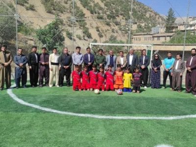 زمین چمن مصنوعی باینگان