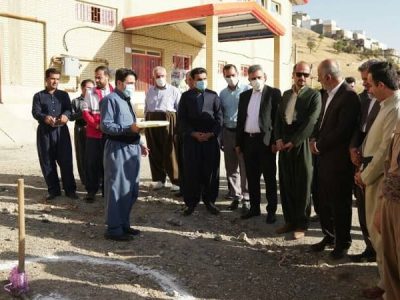 عملیات اجرایی پایگاه خدمات جامع سلامت جوانرود آغاز شد