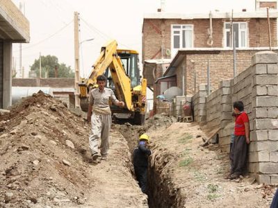 عملیات گاز رسانی به روستاهای پاوه