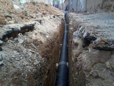 فاضلاب شهر باینگان