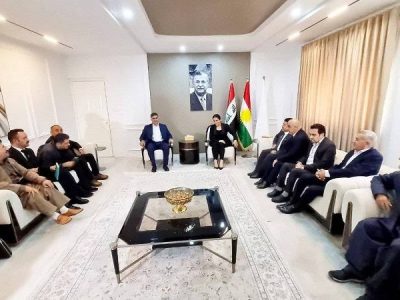 دیدار فرماندار پاوه و استاندار حلبچه با محوریت توسعه مرز شوشمی