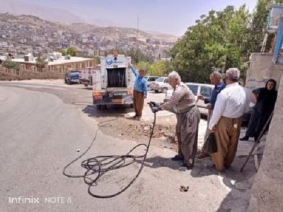 لایروبی شهر جوانرود