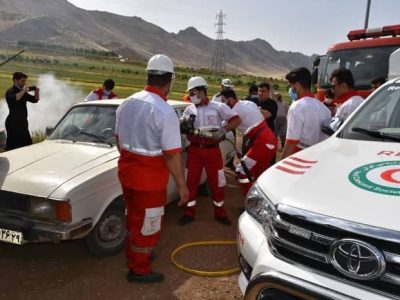 مانور امداد و نجات روانسر