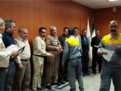مراسم تقدیراز کارگران شهرستان پاوه