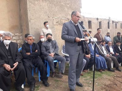 مراسم خون صلح روستای شاینگان روانسر برگزار شد