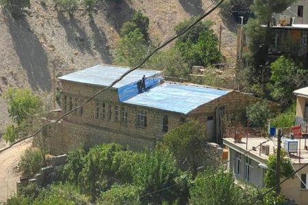 مرمت ساختمان بخشداری باینگان