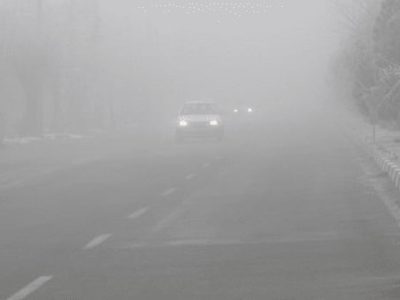 مه_آلودگی شدید در محورهای مواصلاتی پاوه