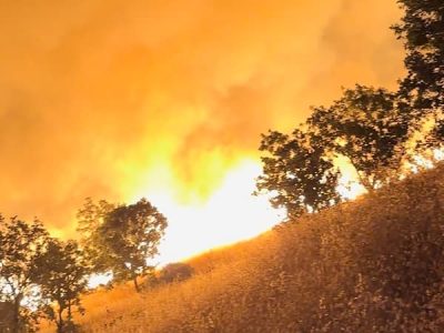 مهار آتش سوزی پاوه