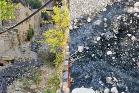 نشت فاضلاب باینگان