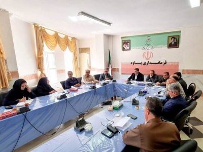 نشست فرماندار پاوه و مدیرعامل شرکت مخابرات کرمانشاه