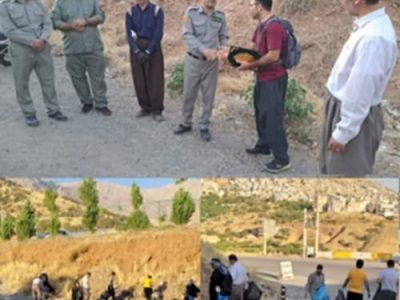 پاکسازی پسماندهای بین راهی در شهرستان پاوه