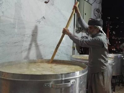 پخت آش در پاوه