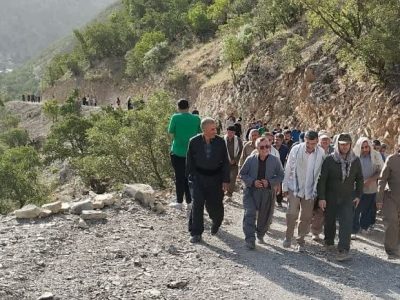 پیاده روی 11 خرداد باینگان