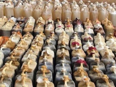 کشف ۴۰۰۰ لیتر سوخت قاچاق در ثلاث باباجانی