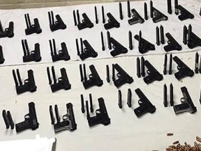 کشف ۴۷ قبضه کلت کمری در پاوه