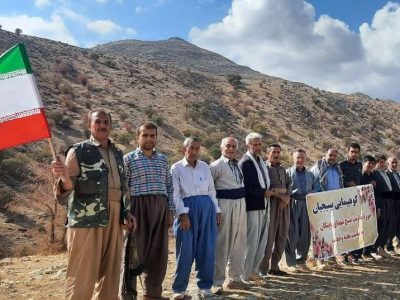 کوهپیمایی بسیجیان باینگان