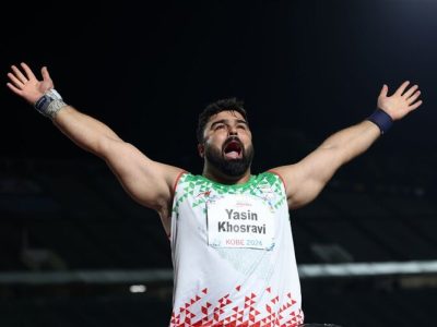 یاسین خسروی کسب مدال طلا